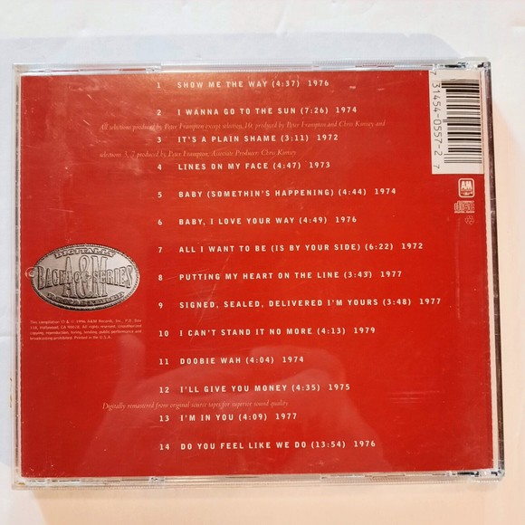 Greatest Hits by Peter Frampton (CD, 1996) - Picture 2 of 6